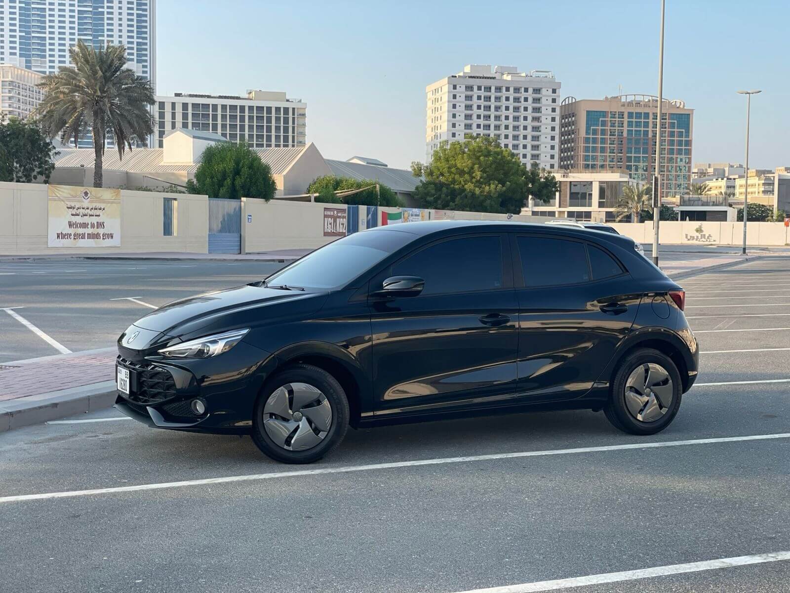 MG 3 2025 Model Side View at Al Barsha - Dubai