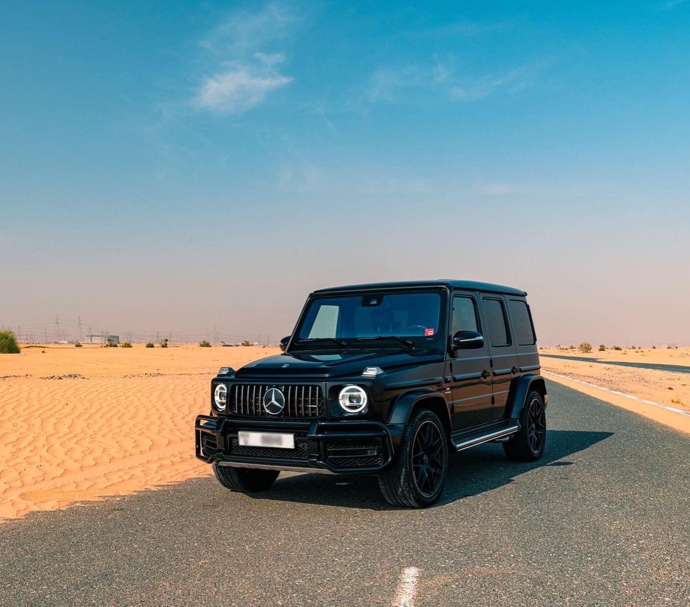 Mercedes – G63 2021 Model Front View