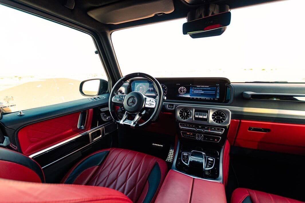 Mercedes – G63 2021 Model Interior