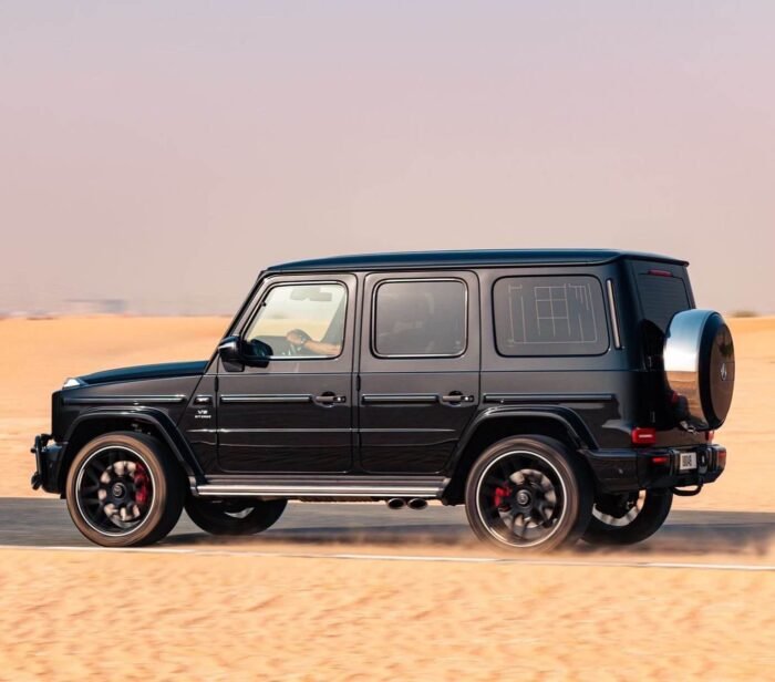 Mercedes G63 2021 Model on Road